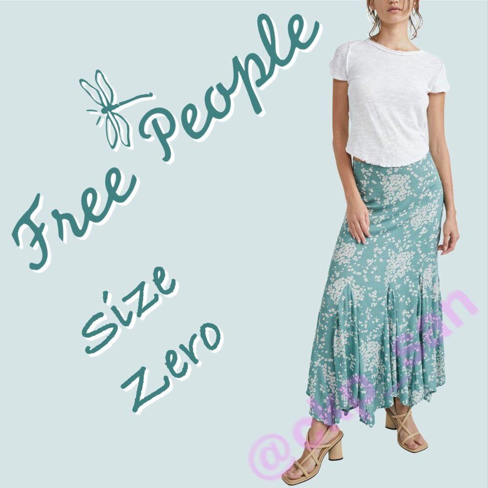NWT Backseat Glamor Maxi Skirt Sz 0